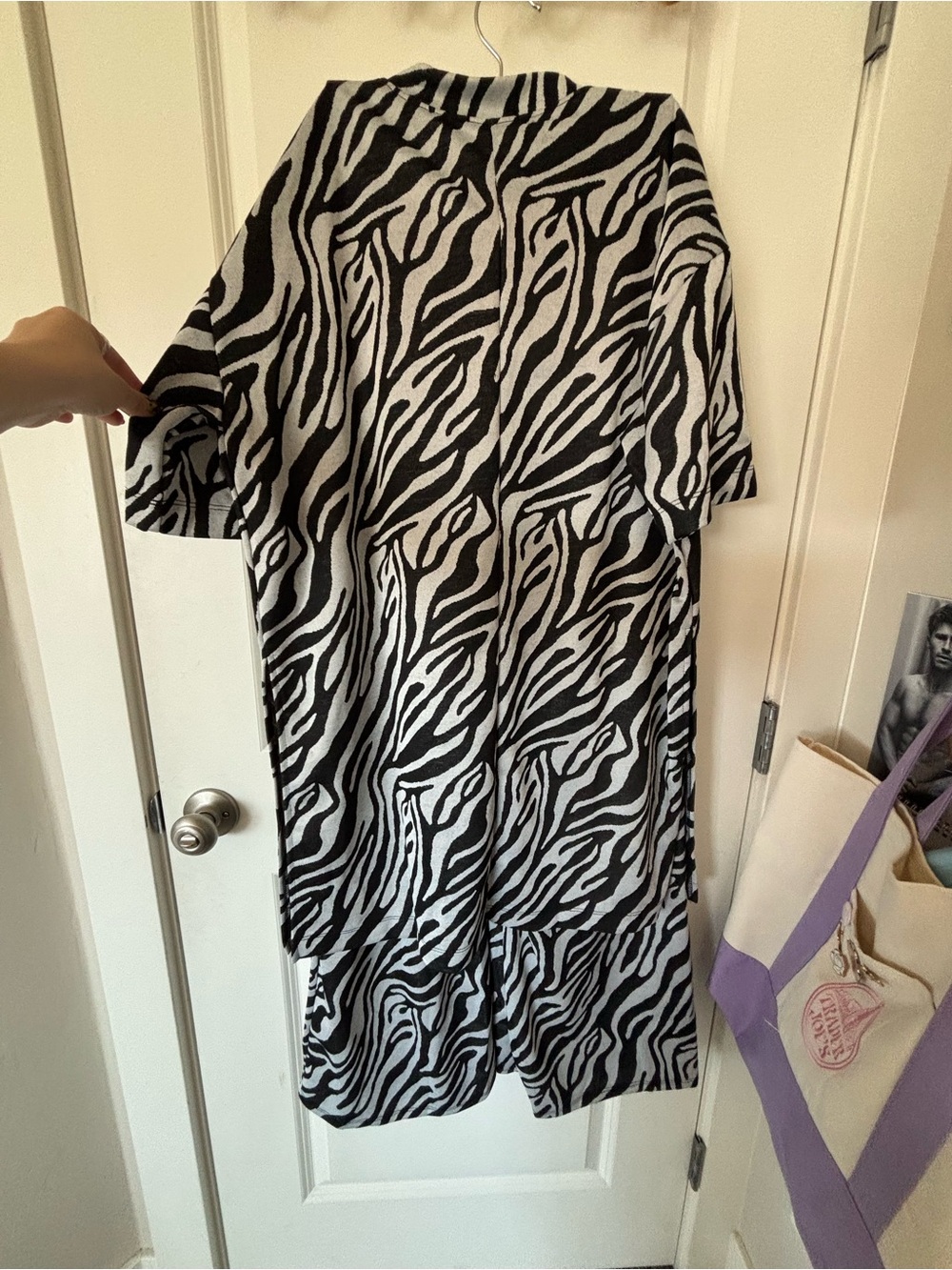 Dressed in Lala Leveled Up Zebra Playsuit - Picture 4 of 6